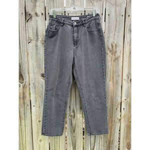 Pacsun Women's Black Wash Mom Denim Jeans High Rise Size 28